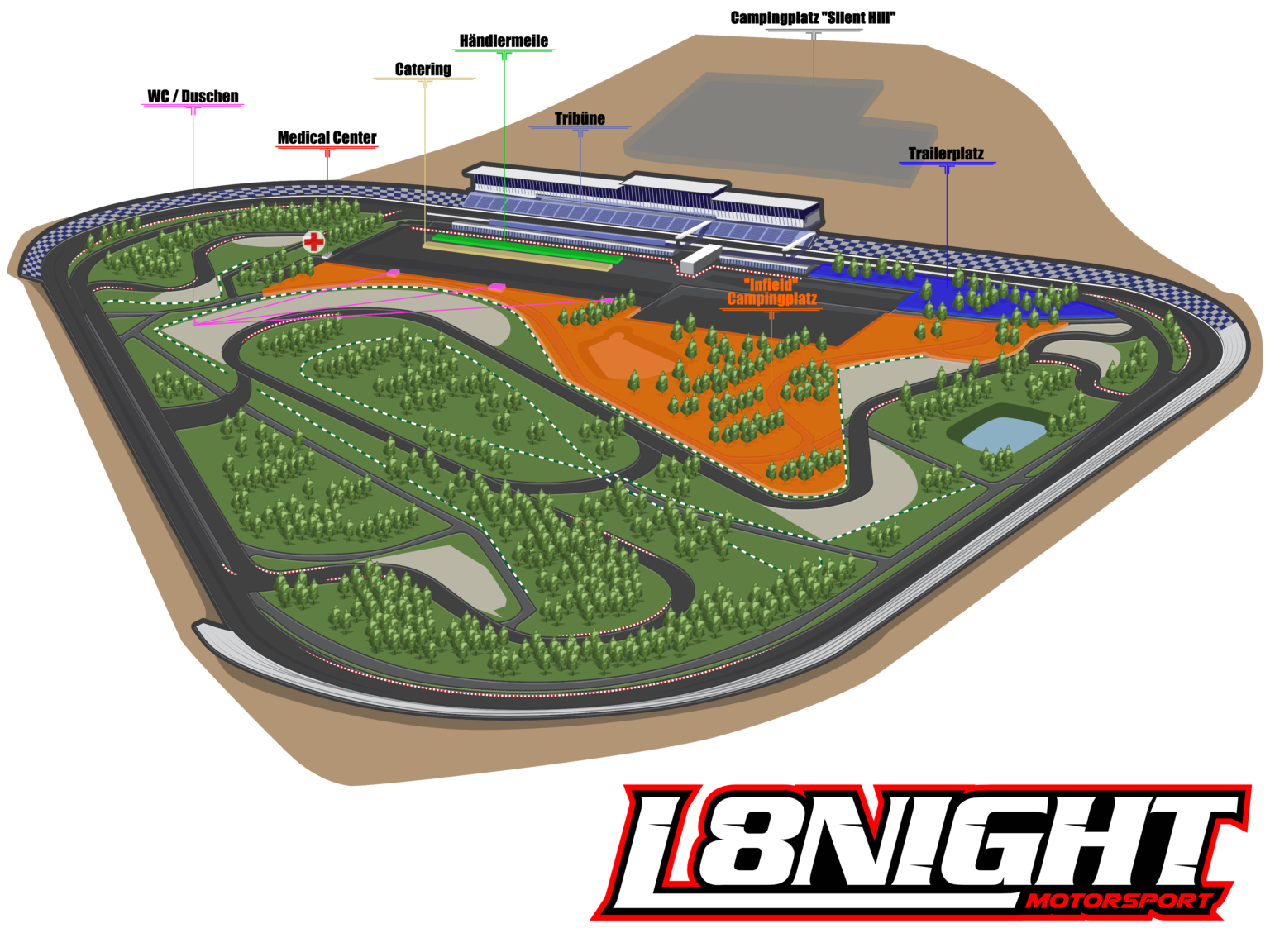 Lausitzring Weekend Das Highlight der L8Night Events